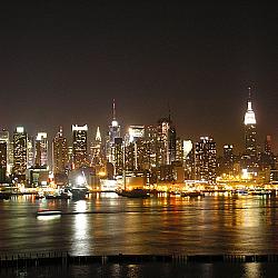 New-York by night